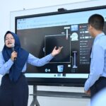 panel papan digital belajar