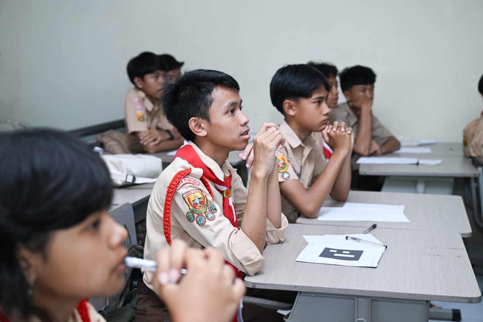 Murid murid pramuka