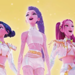 Karakter grup Huntr/x dengan lagu "Golden" dari serial "K-Pop Demon Hunters". (Foto: Instagram @kpopdemonhuntersnetflix)