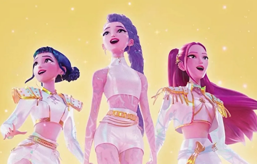 Karakter grup Huntr/x dengan lagu "Golden" dari serial "K-Pop Demon Hunters". (Foto: Instagram @kpopdemonhuntersnetflix)