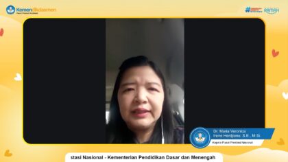 Kepala Pusat Prestasi Nasional (Puspresnas) Kemendikdasmen, Maria Veronica Irene. (Foto: BKHM Setjen Kemendikdasmen)