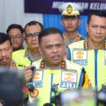 Kakorlantas Polri Irjen Agus Suryonugroho menyebut puncak arus balik telah terjadi pada 24 Maret 2026 dengan 256 ribu kendaraan yang kembali ke arah Jakarta dan sekitarnya. (Foto: Dok Korlantas Polri)