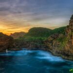 Pantai Ngungap di Gunungkidul Yogyakarta.