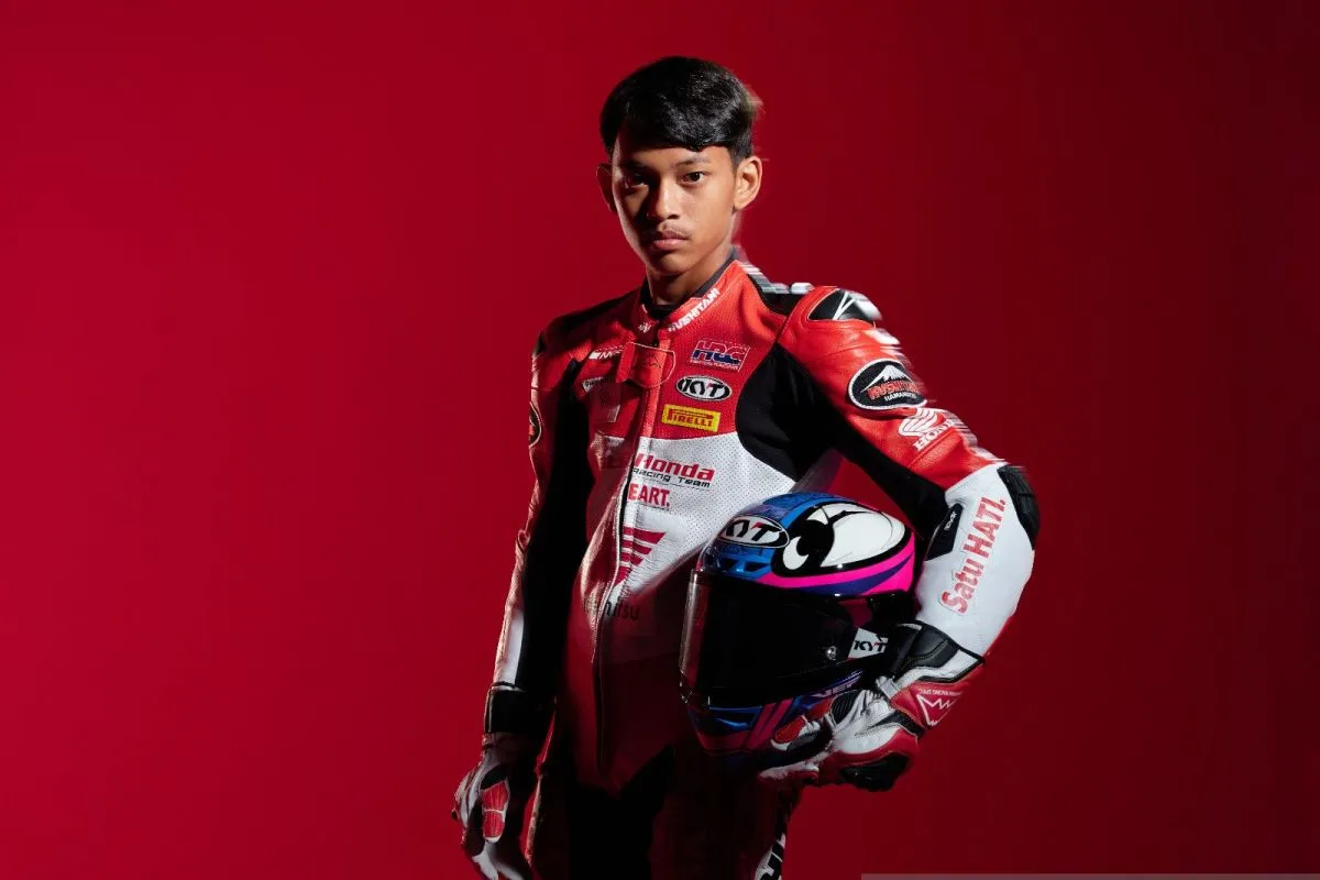 Pembalap Indonesia Veda Ega Pratama. (Foto: AHM)