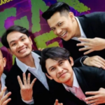 Bene Dion, Indra Jegel, Oki Rengga dan Boris Bokir berpose bersama mempromosikan film Agak Laen yang kini sedang tayang di bioskop seluruh Indonesia. (Foto: Poplicist Publicist)