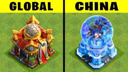 Tangkapan Layar Game Clash of Clans.