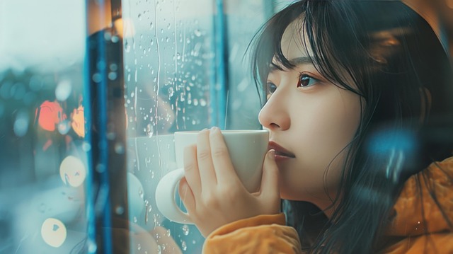 mencari keberuntungan dalam hujan