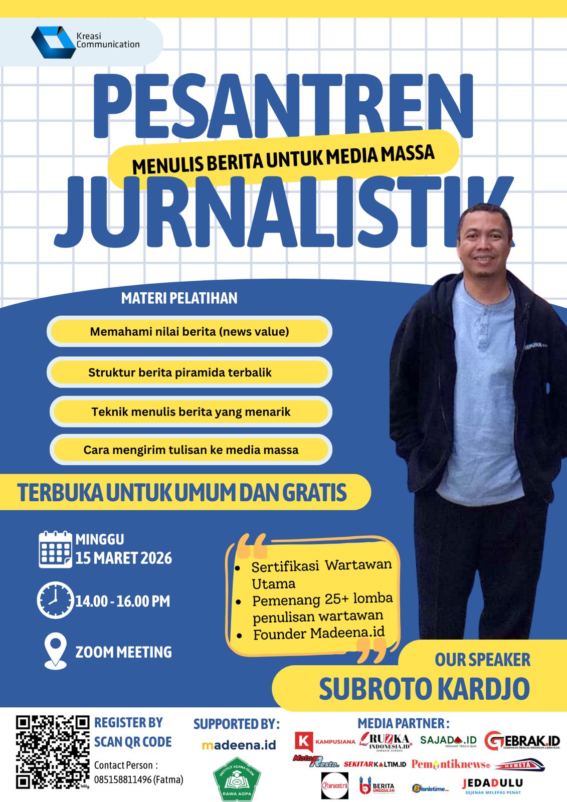 pelatihan jurnalistik