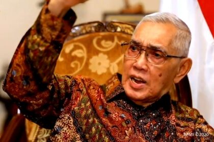 Jenderal TNI (Purn) H. Try Sutrisno, Wakil Presiden (Wapres) Ke-6 Republik Indonesia (RI), meninggal dunia pada Senin (2/3/2026) pukul 06.58 WIB di RSPAD Gatot Soebroto, Jakarta. (Foto: BPMI)