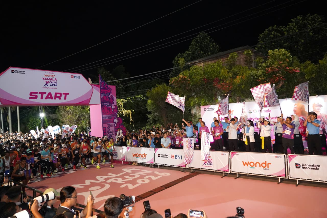 emala Run 2026 yang digelar di Bali mencatatkan rekor terbaik sepanjang sejarah sebagai salah satu event lari paling sukses di Indonesia. (Foto: Kemala Run)