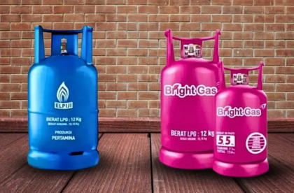 Harga Liquefied Petroleum Gas (LPG) nonsubsidi ukuran 5,5 kg dan 12 kg resmi mengalami penyesuaian harga di berbagai wilayah Indonesia mulai 18 April 2026. (Foto ilustrasi: agen gas)