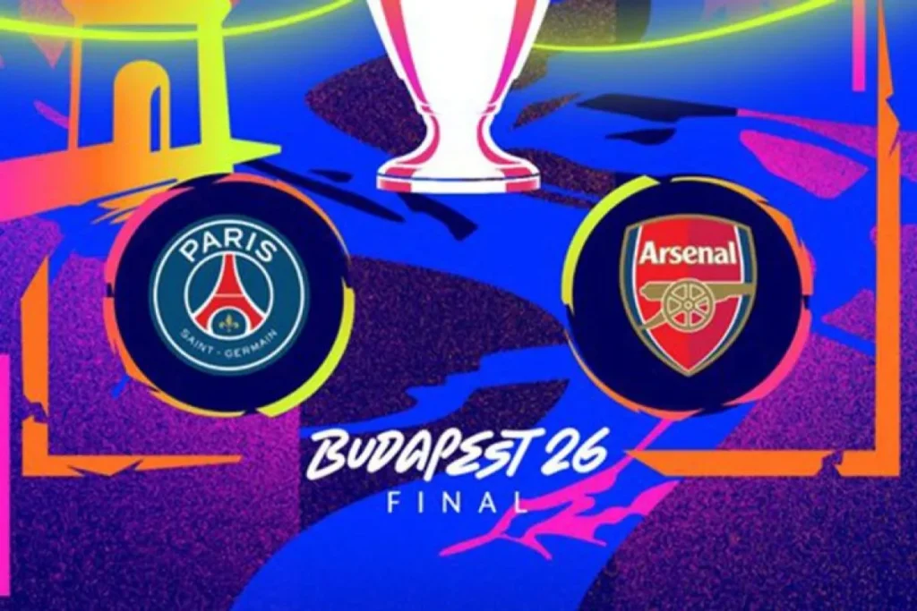 Paris Saint-Germain (PSG) bertemu Arsenal di final Liga Champions 2026. (Foto: X/ChampionsLeague)