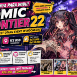 Comic Frontier 22 atau yang lebih dikenal dengan Comifuro resmi kembali digelar pada 16-17 Mei 2026 di Indonesia Convention Exhibition BSD City, Tangerang, Banten. (Foto: Gebrak.id/AI)