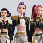 Foto grup idola Huntr/x dari animasi "K-Pop Demon Hunters" yang diunggah dalam Instagram resmi @kpopdemonhuntersnetlfix. (Instagram-@kpopdemonhuntersnetlfix )