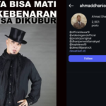 Musisi sekaligus anggota Komisi X DPR RI, Ahmad Dhani, mendatangi Gedung Awaloeddin Djamin Bareskrim Polri, Senin (4/5/2026), untuk berkonsultasi terkait akun Instagram pribadinya yang mendadak hilang. (Foto kolase Disway)