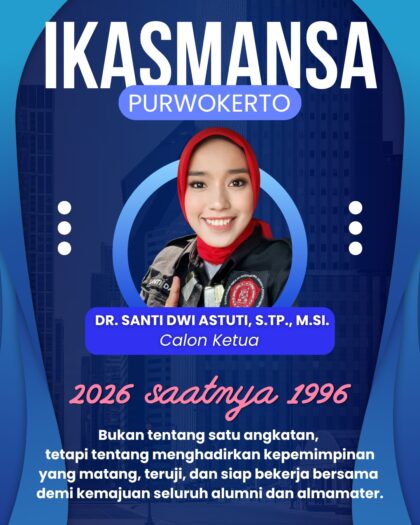 Calon Ketua Umum IKASMANSA dalam agenda Rembug Ageng 2 pada 16 Mei 2026, Dr. Santi Dwi Astuti. (Foto: Dok.Pribadi)