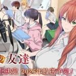 Manga My Girlfriend’s Friend Resmi Dapat Adaptasi Anime pada 2026