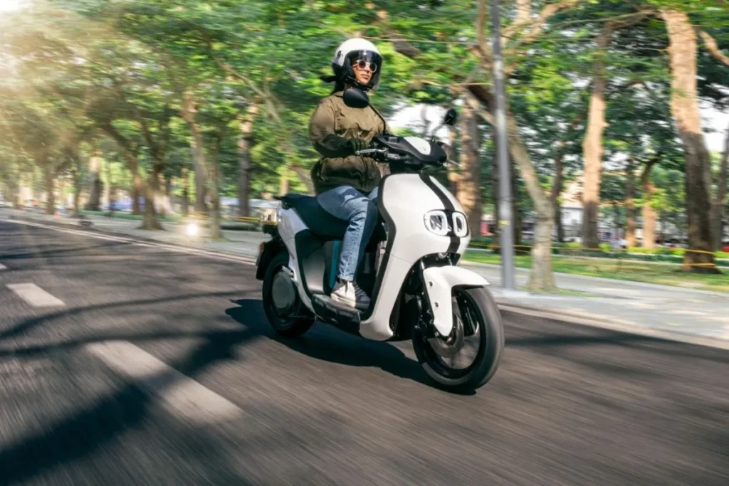 Tampilan motor listrik Yamaha Neo's. (Foto: Yamaha Eropa)