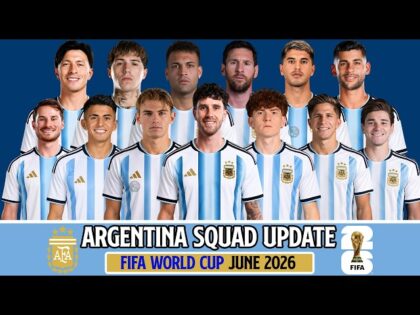 Timnas sepak bola Argentina di Piala Dunia 2026. (Foto: Tangkapan layar Youtube)