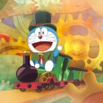 Film Doraemon 2027 resmi diumumkan! Nobita bertualang ke London, Inggris, di era kejayaan Ratu Victoria dengan lokomotif uap. (Foto: Anime News Network)
