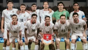 Timnas sepak bola Indonesia.